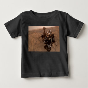Camiseta Selfie de Marte Curiosity Red Martian Paisagem