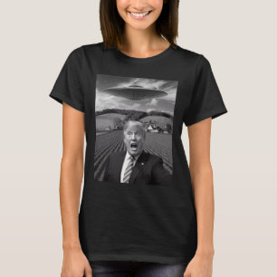 Camiseta Selfie de Trump com Alien Ufo Presentes Engraçados