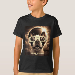 Camiseta Selfie Engraçado do Boston Terrier Feminino Mascul