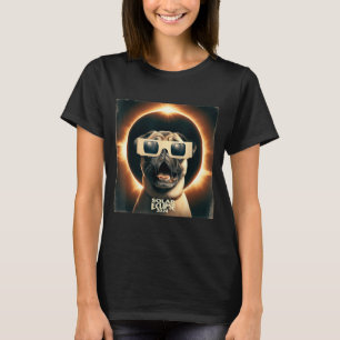 Camiseta Selfie Engraçado Pug Inglês Infantil Feminino Masc