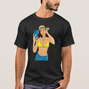 Camiseta Selfie Girl