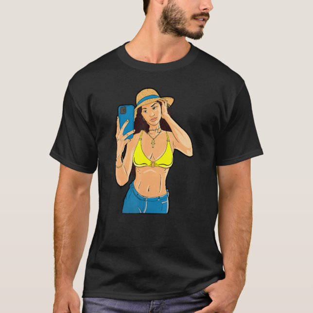 Camiseta Selfie Girl (Frente)