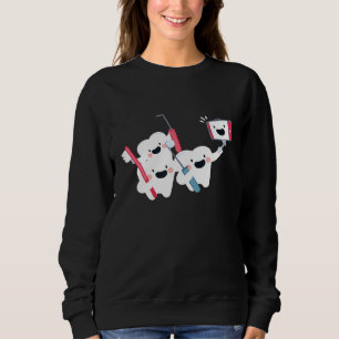 Camiseta Selfie Molar - Presente Divertido para Dentistas