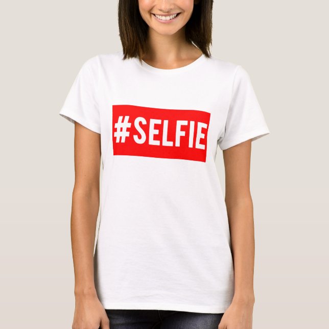 Camiseta #Selfie Tee (Frente)