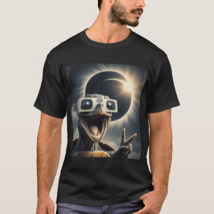 Camiseta Selfie Turtle Kids Mens Eclipse Solar