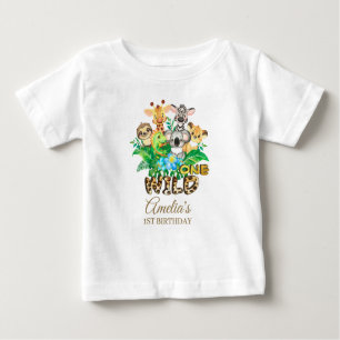 Camiseta Selgle Animal Selvagem Um primeiro aniversario De