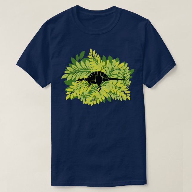 Camiseta Selgle Origami Spinosaurus (Frente do Design)