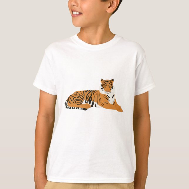 Camiseta Selgle Tiger Animal (Frente)