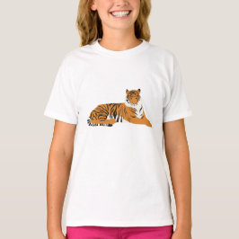 Camiseta Selgle Tiger Animal