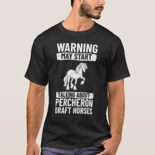 Camiseta Selim de Montaria de Cavalo de Raça Percheron 7