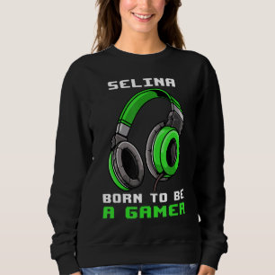 Camiseta Selina Nascer De Ser Um Jogador Personalizado