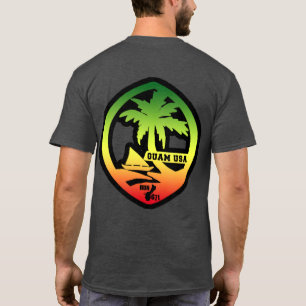 Camiseta Selo afligido GUAM da reggae do FUNCIONAMENTO 671