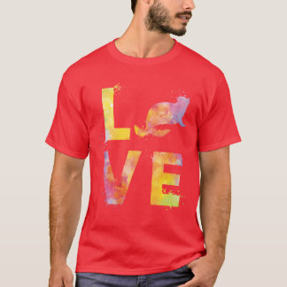 Camiseta Selo Amor Animal engraçado
