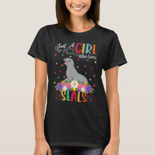 Camiseta Selo Apenas Uma Garota Que Ama Selos