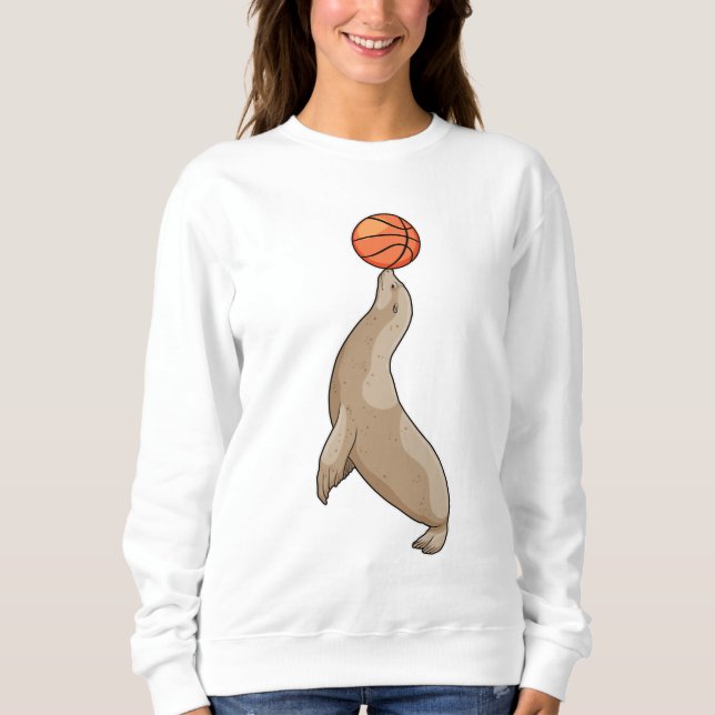 Camiseta Selo com basquete (Frente)