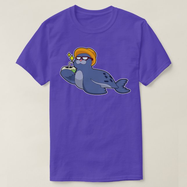 Camiseta Selo com coco (Frente do Design)
