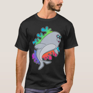 Camiseta Selo com óculos