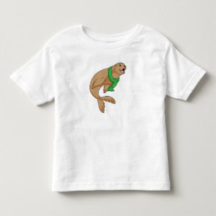 Camiseta Selo com Scarf