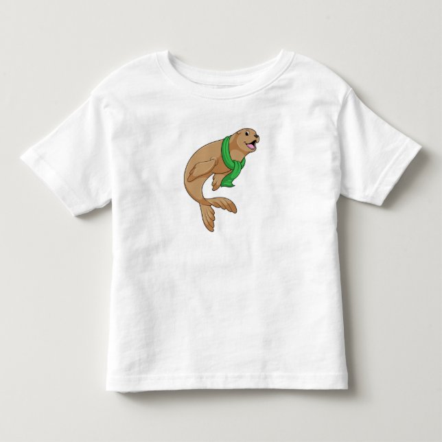 Camiseta Selo com Scarf (Frente)
