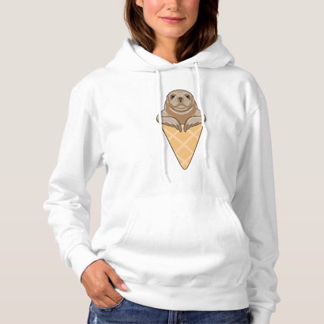 Camiseta Selo com Sorvete (Frente)