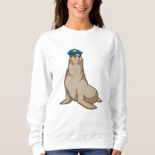Camiseta Selo como agente da polícia