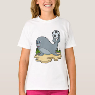 Camiseta Selo como jogador de futebol