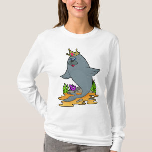 Camiseta Selo como rei com coroa