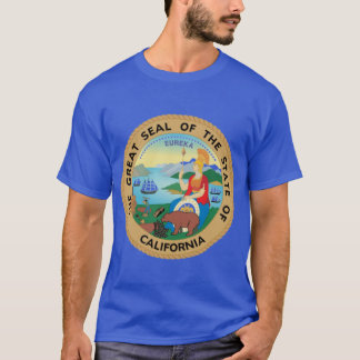 Camiseta Selo da Califórnia O Grande Selo do Estado da Ca