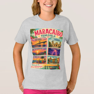 Camiseta Selo da Venezuela Maracaibo Estado Zulia Tropical 