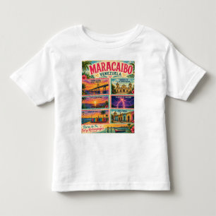 Camiseta Selo da Venezuela Maracaibo Estado Zulia Tropical