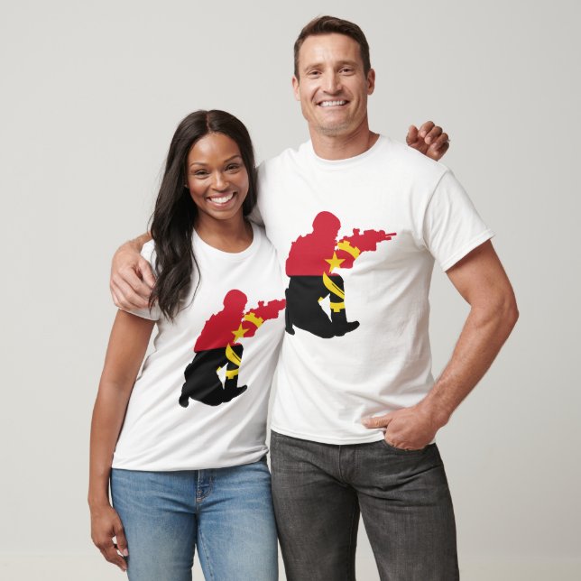 Camiseta Selo de Angola (Unissex)