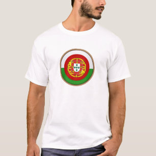 Camiseta Selo de bandeira de Portugal legal