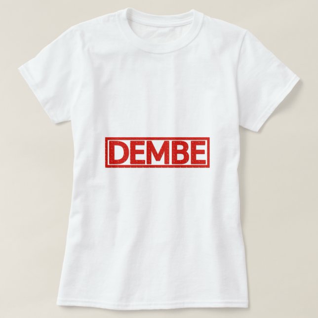 Camiseta Selo de Dembe (Frente do Design)
