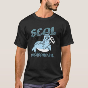 Camiseta Selo De Desaprovação Diz No Selo 3