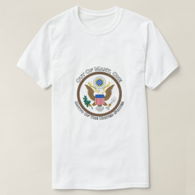 Camiseta Selo de excelente dos Estados Unidos (Frente do Design)