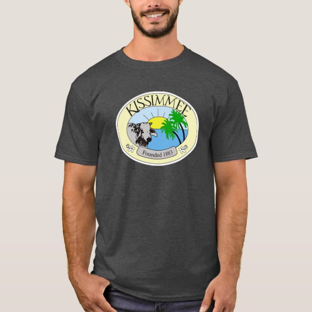 Camiseta Selo de Kissimmee, Flórida (Frente)