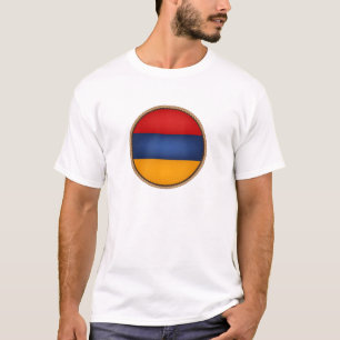 Camiseta Selo de Sinalizador da Armênia Legal