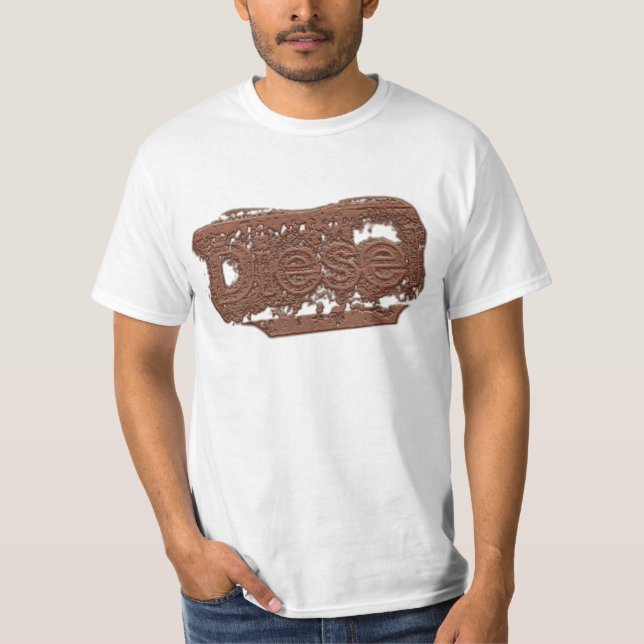 Camiseta Selo diesel do Grunge (Frente)