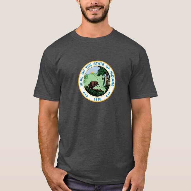 Camiseta Selo do Estado de Indiana (Frente)