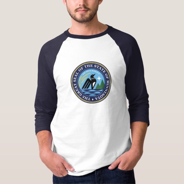 Camiseta Selo do Estado de Minnesota 2024 (Frente)