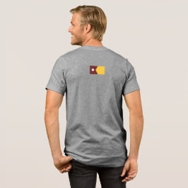 Camiseta Selo do Estado de Minnesota em cores de gophers