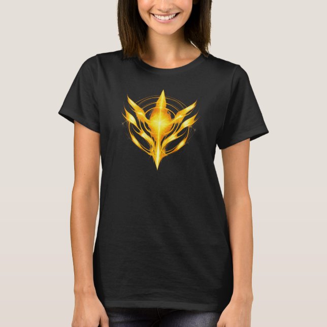 Camiseta Selo do Fogo Interior – Símbolo de Poder  (Frente)