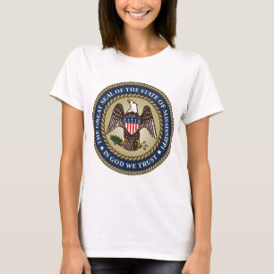 Camiseta Selo do Mississipi (Estado dos EUA)