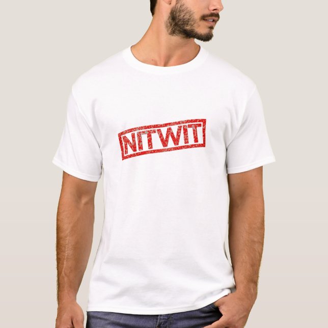 Camiseta Selo do Nitwit (Frente)