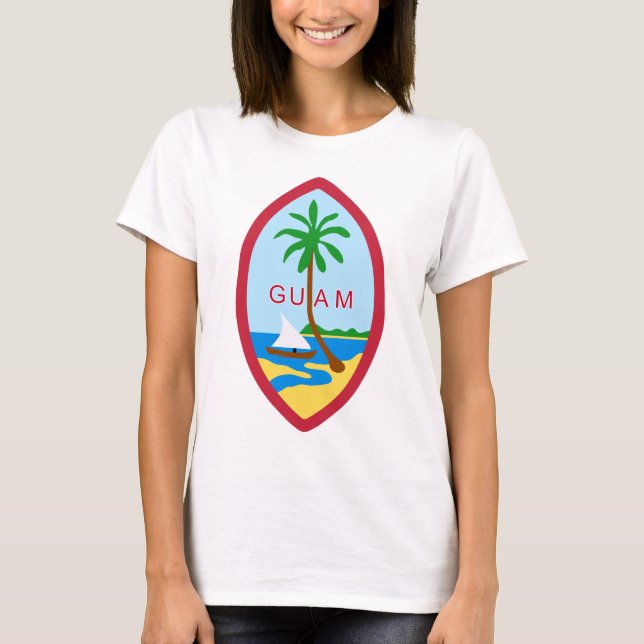 Camiseta Selo GU de Guam (Frente)