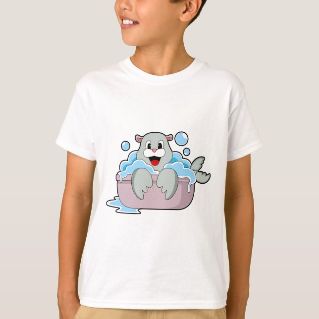 Camiseta Selo na banheira (Frente)