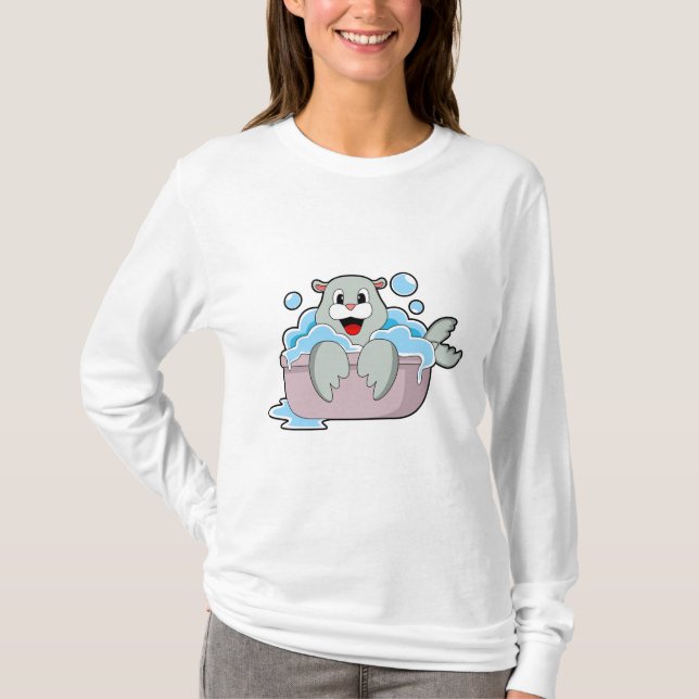 Camiseta Selo na banheira (Frente)