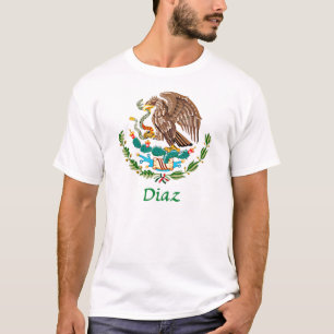 Camiseta Selo nacional mexicano de Díaz