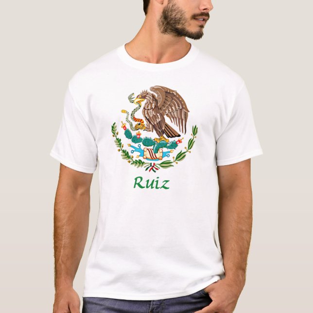 Camiseta Selo nacional mexicano de Ruiz (Frente)