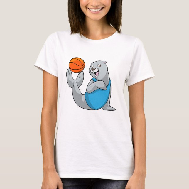 Camiseta Selo no basquete (Frente)